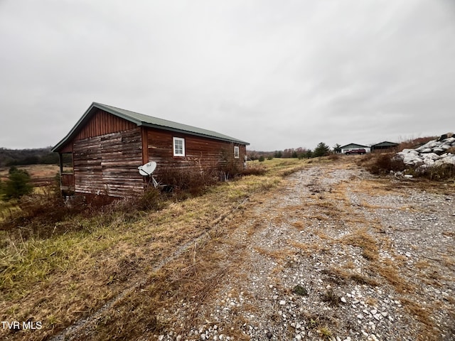 view of side of home