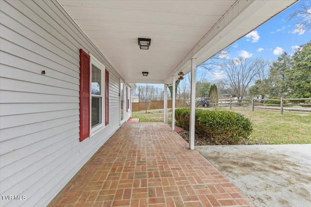 view of patio / terrace