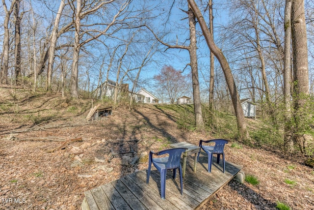 view of deck