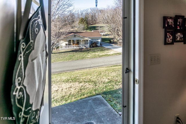 view of doorway