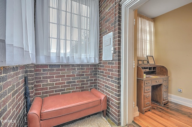 room details with hardwood / wood-style flooring