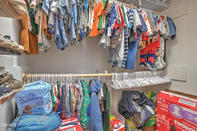 view of spacious closet