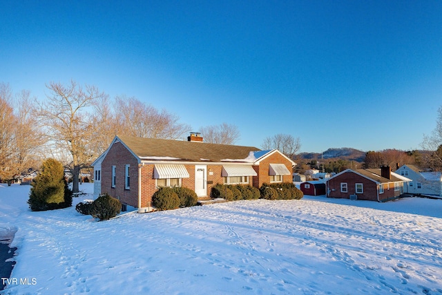 view of ranch-style house