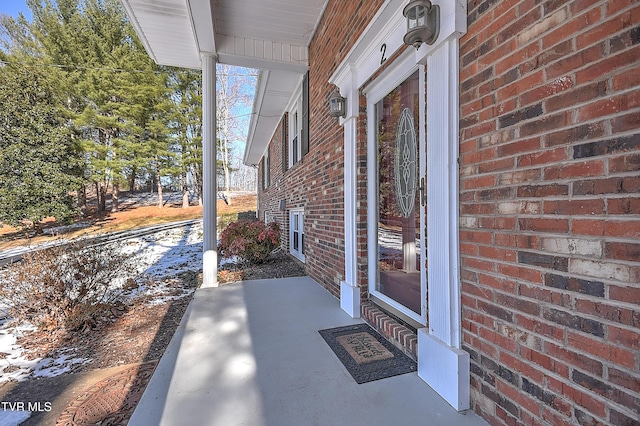 view of property entrance