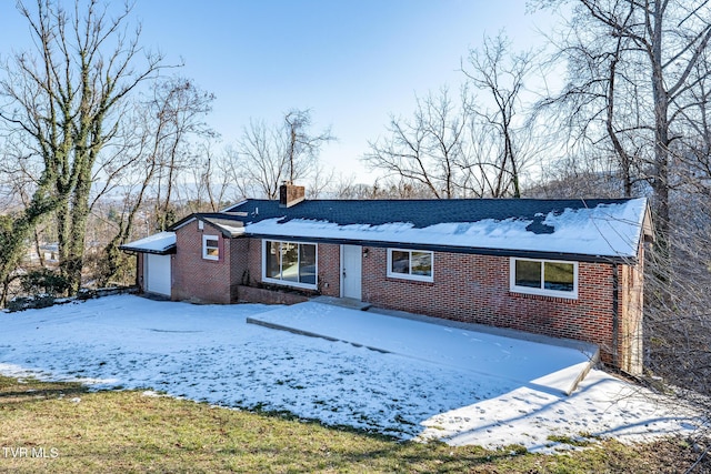 view of ranch-style house