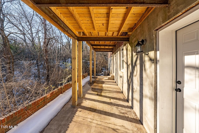 view of patio