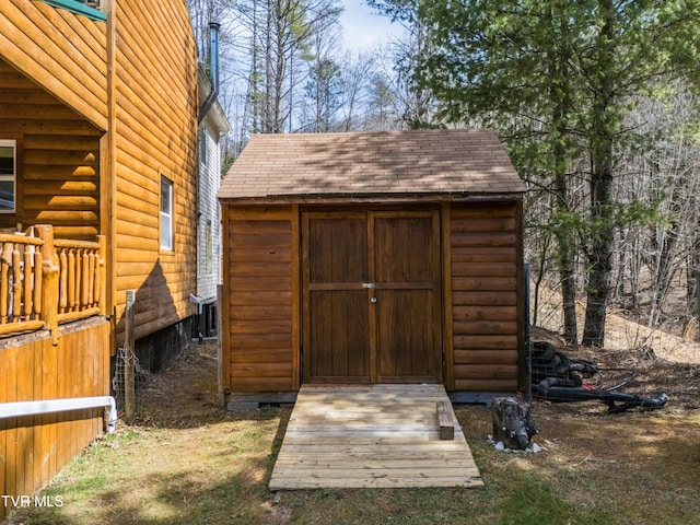 2191 Hubert Taylor Rd, Mountain City, TN 37683 - view of shed
