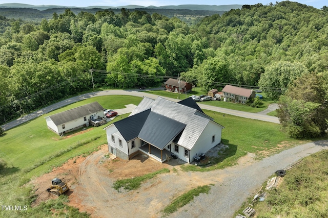 376 Wilcox Cir, Jonesborough, TN 37659 - view of subject property featuring a heavily wooded area