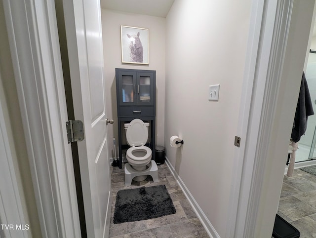 bathroom with toilet