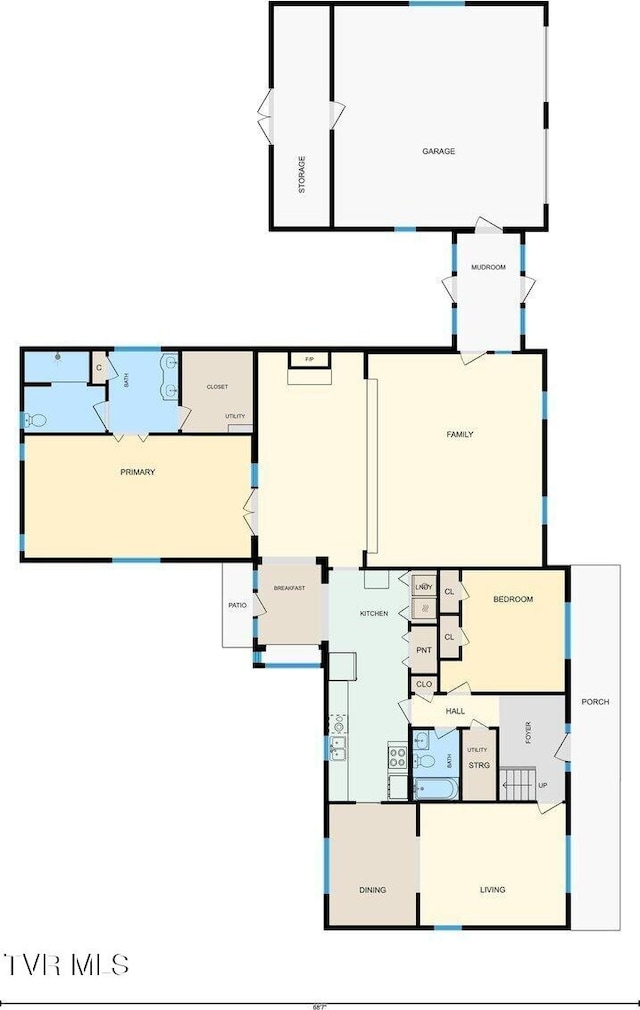 204 Amity Dr, Bristol, TN 37620 - plan