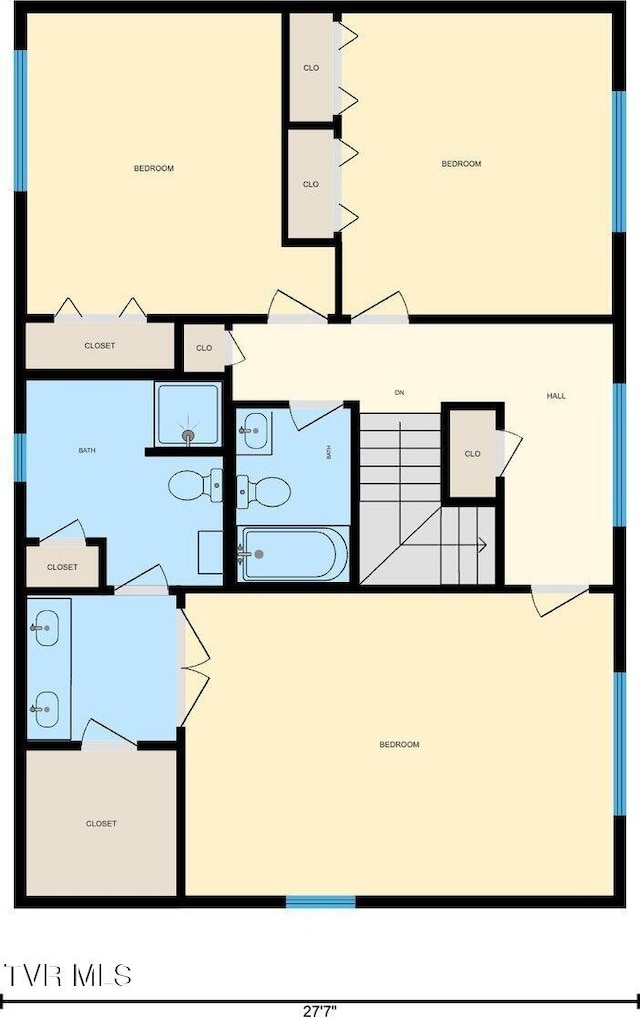204 Amity Dr, Bristol, TN 37620 - view of layout