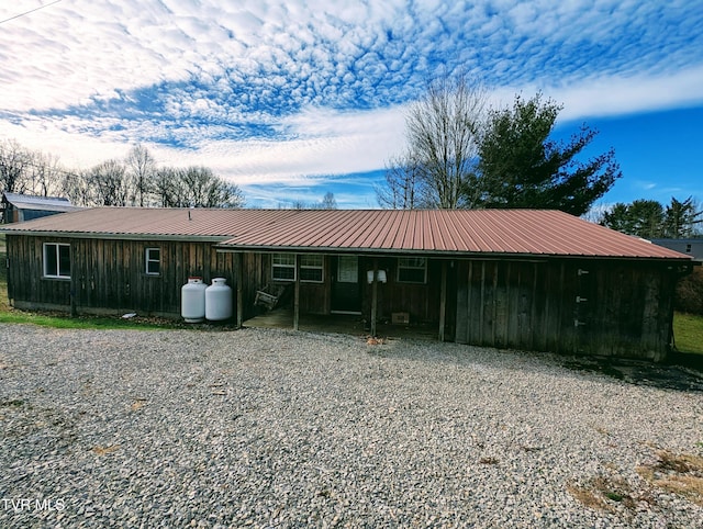 view of ranch-style home