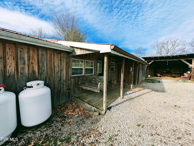 view of property exterior