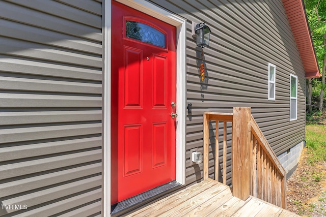 view of property entrance