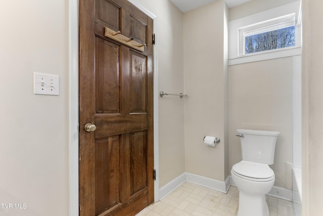 bathroom with toilet