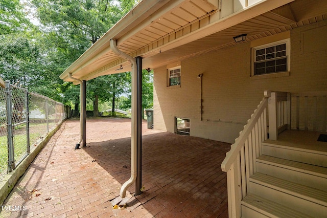 view of patio