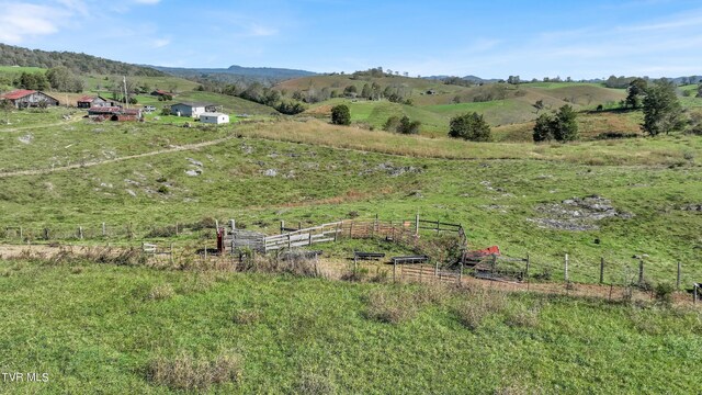 141 Pumplog Holw, Castlewood, VA 24224 - mountain view featuring a rural view