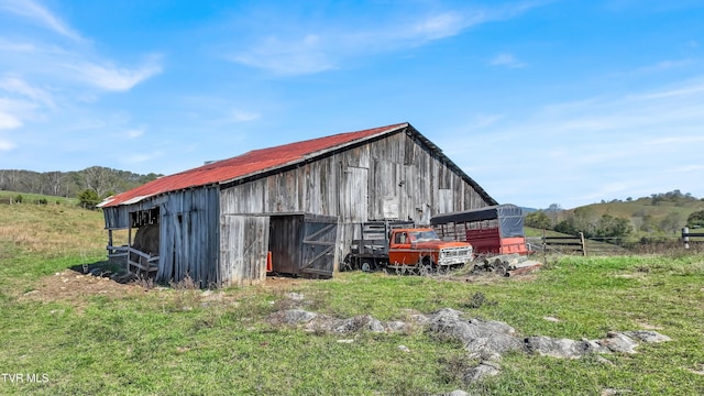 141 Pumplog Holw, Castlewood, VA 24224 - view of outdoor structure featuring a rural view