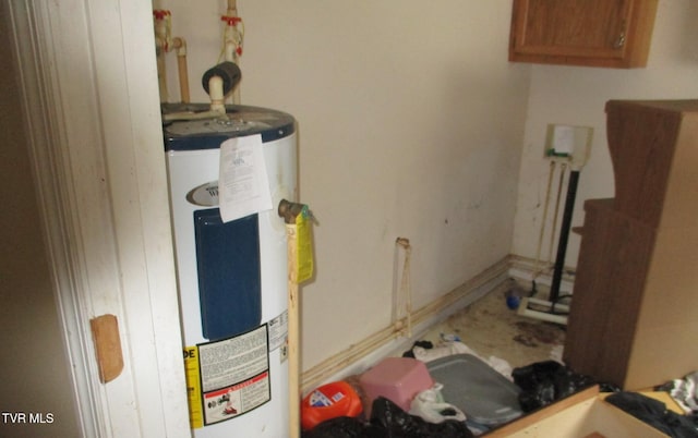 utilities featuring water heater