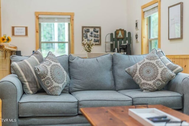 view of living room