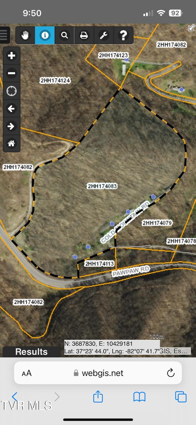 1209 Cold Mountain Rd, Hurley VA, 24620 land for sale