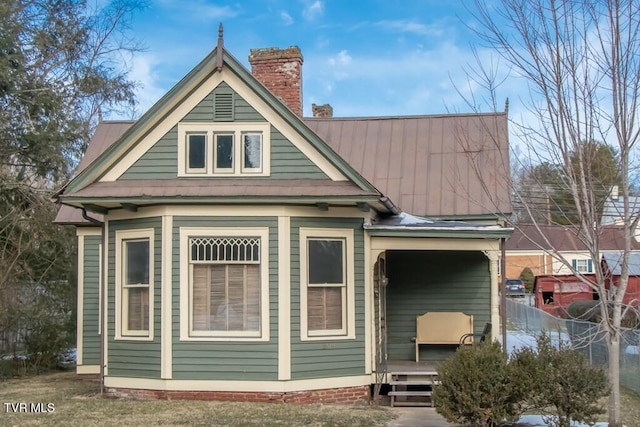 view of back of house