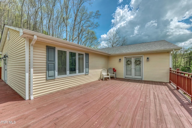 112 Conns Dr, Tazewell, VA 24651 - deck featuring french doors
