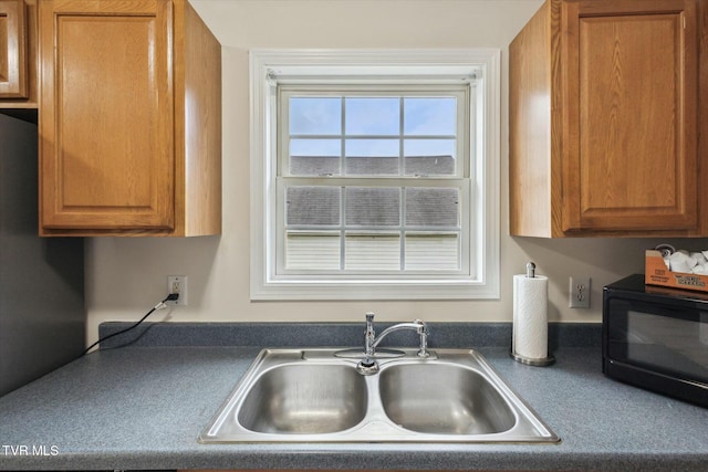 kitchen featuring sink