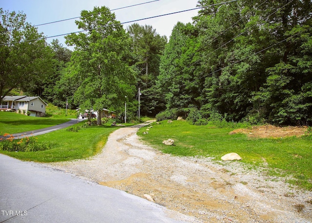 view of road