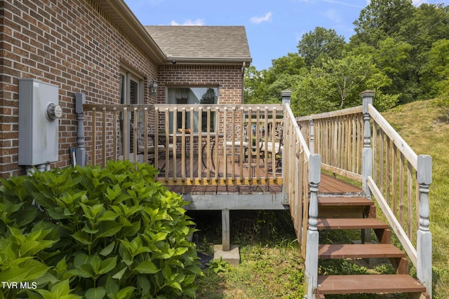 view of deck