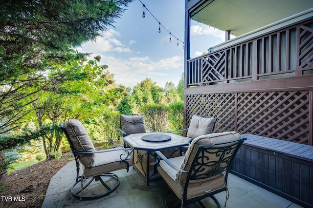 view of patio