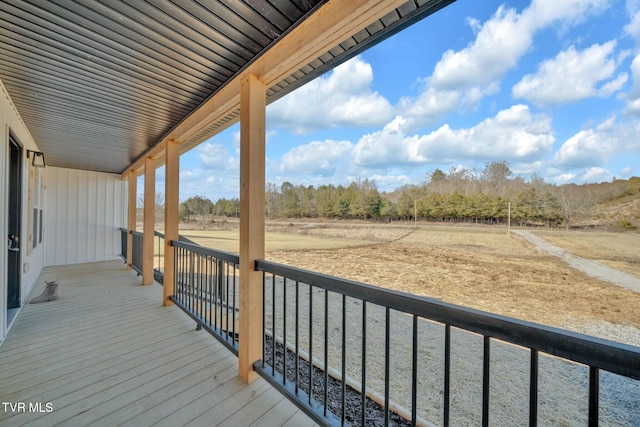 view of deck