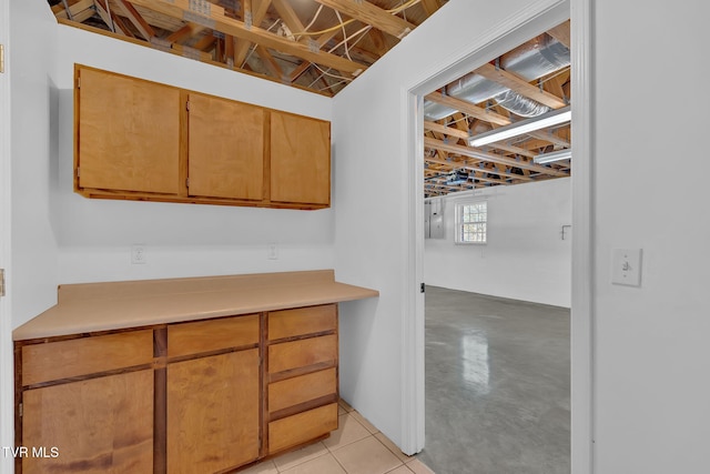 kitchen featuring electric panel