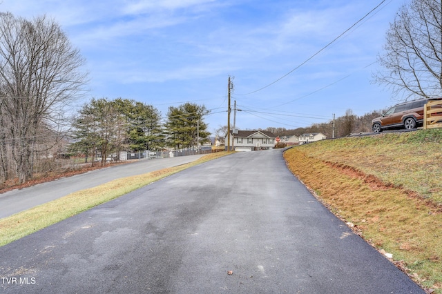 view of road