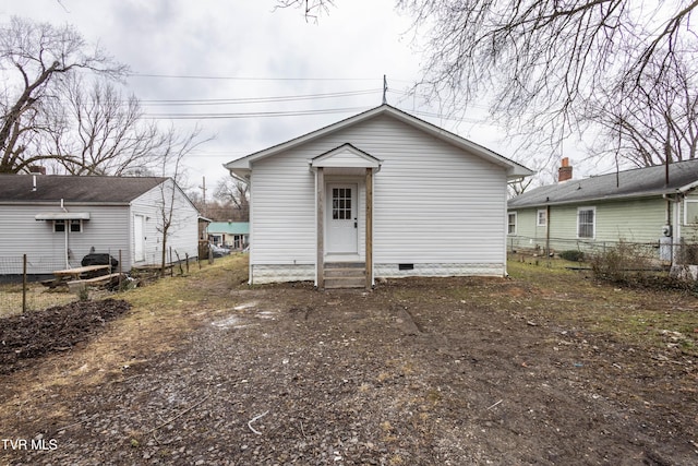 view of rear view of house