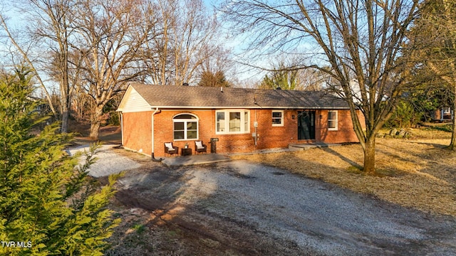 view of ranch-style house