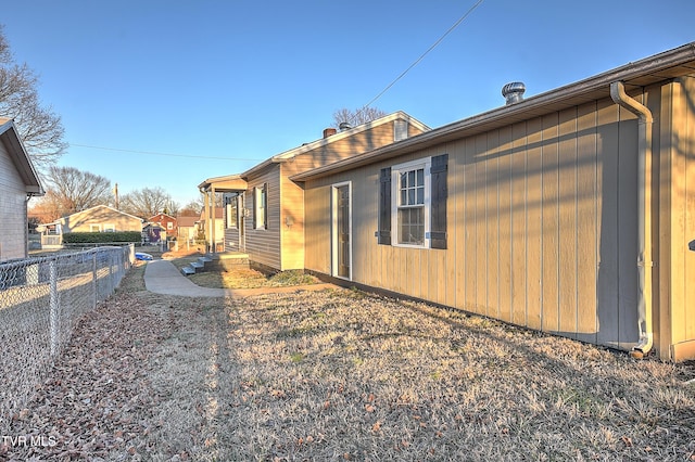 view of property exterior