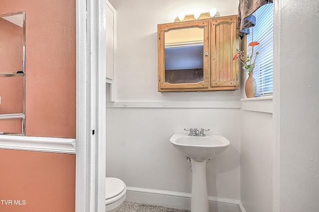 bathroom with toilet