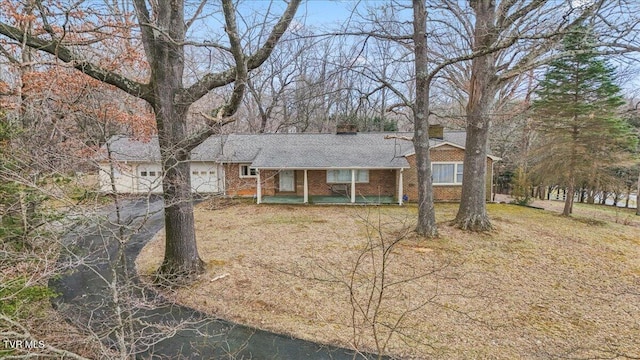 520 Heritage Ln, Jonesborough, TN 37659 - single story home with a garage and brick siding