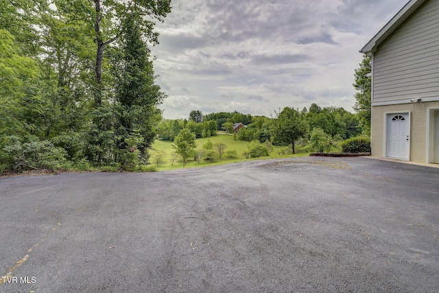 exterior space with driveway