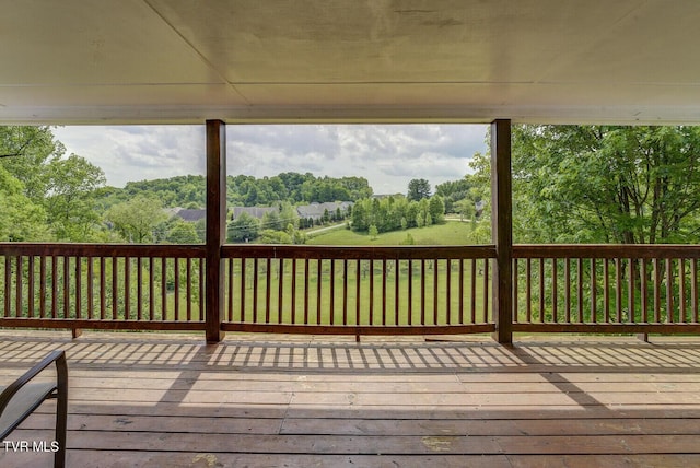 view of deck