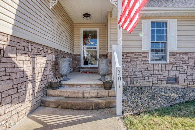 view of property entrance