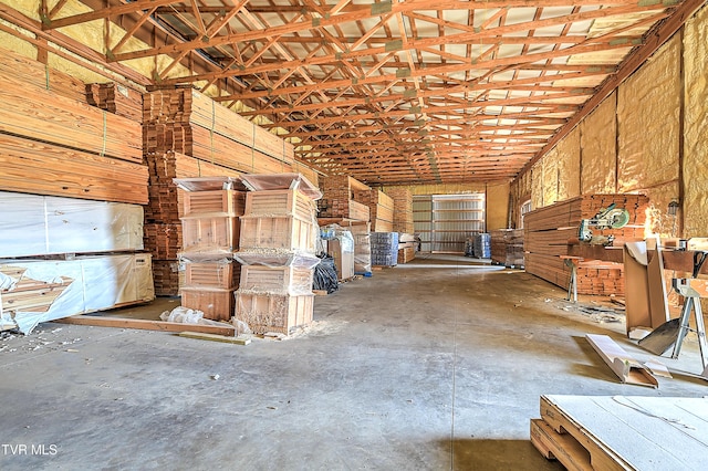 view of horse barn