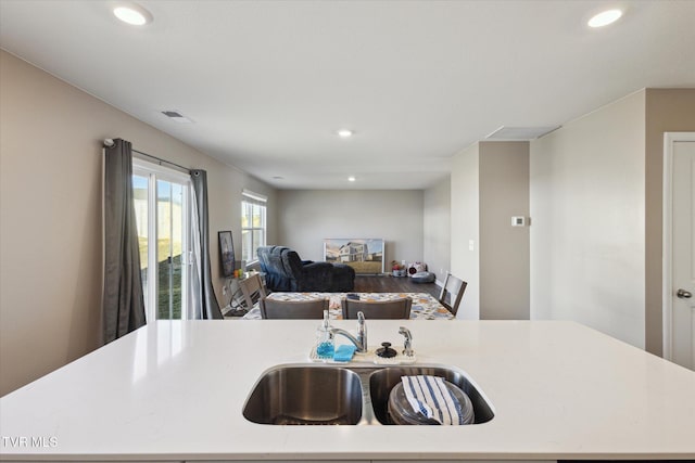 kitchen with sink