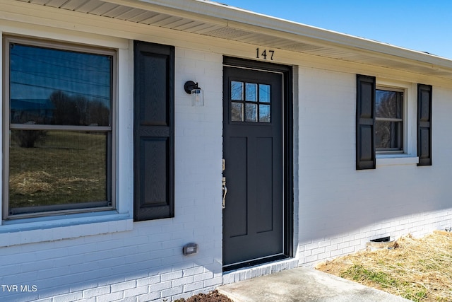 view of property entrance