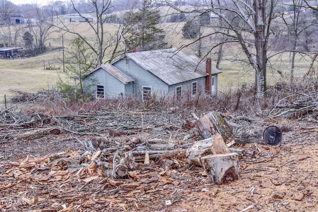 view of property exterior