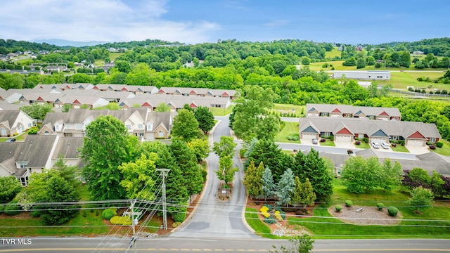 262 Harps Ln, Gray, TN 37615 - aerial perspective of suburban area