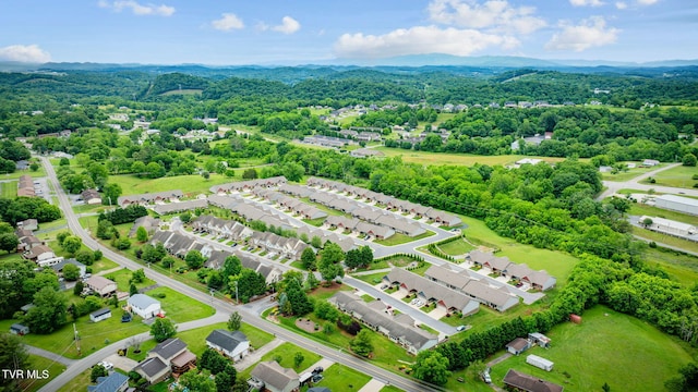 262 Harps Ln, Gray, TN 37615 - drone / aerial view of a heavily wooded area
