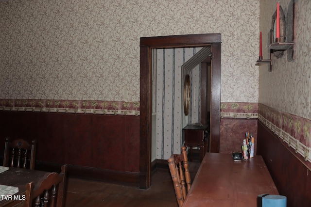 view of dining area