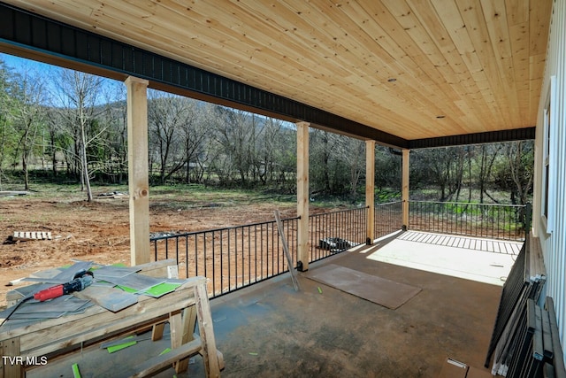 view of patio / terrace